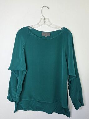 Sunday in Brooklyn Silk Long Sleeve Blouse S